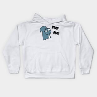 TD Squirrel - Blah Blah Kids Hoodie